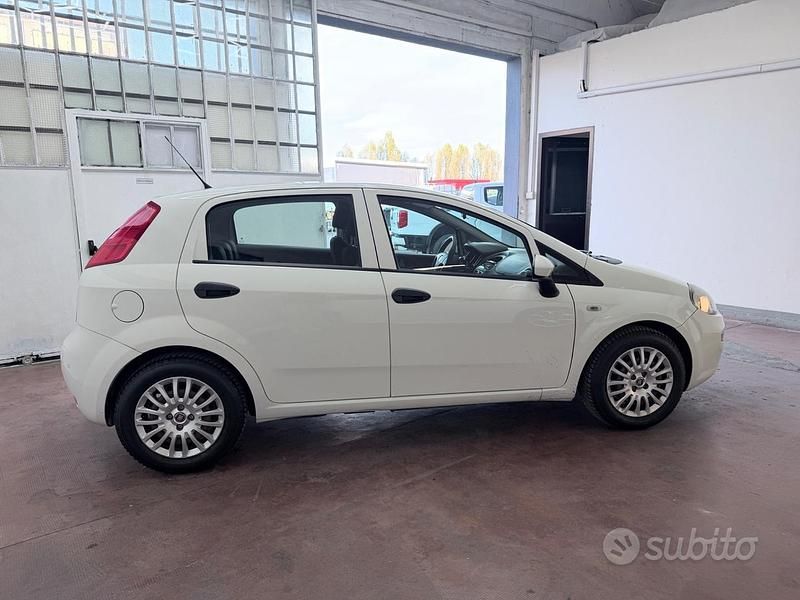 Usata Fiat Punto Lounge 85 CV (62 kW) 2015 Giallo Utilitaria