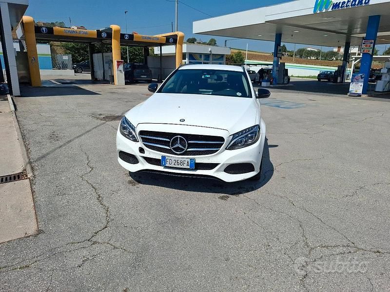 Usata Mercedes C220 2016 Bianco Station wagon