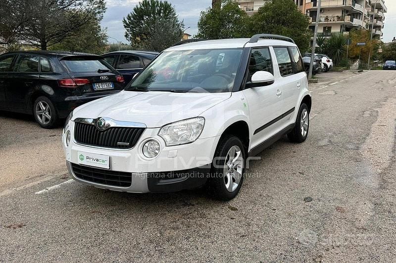 Usata Skoda Yeti GreenLine 105 CV (77 kW) 2013 Bianco SUV