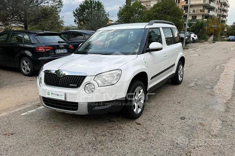 Bianco Usata 2013 Skoda Yeti GreenLine SUV | 4500 € (Buon prezzo) - Immagine 1/4