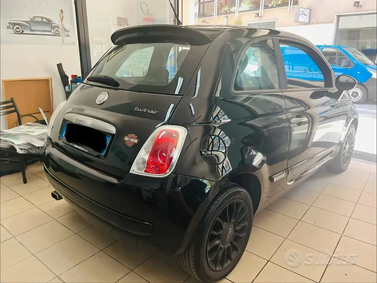 Usata Fiat 500 85 CV (62 kW) 2012 Nero Berlina