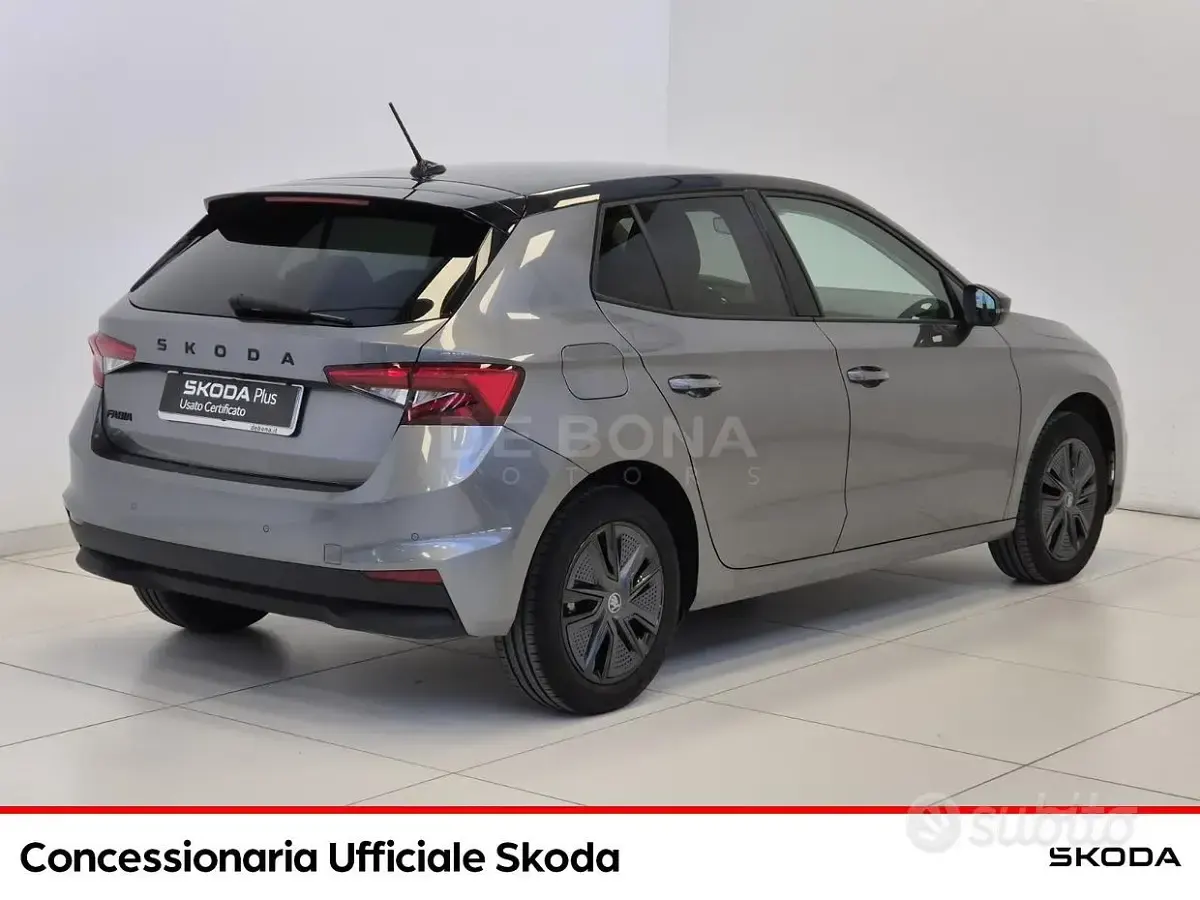 Usata Skoda Fabia Selection 80 CV (58 kW) 2025 Grigio Utilitaria