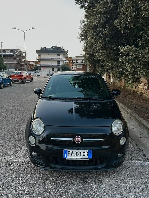 Nero Usata 2015 Fiat 500 Sport Tre volumi | 7499 € (Buon prezzo) - Immagine 1/4