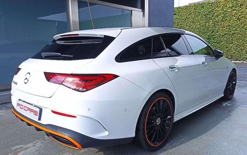 Gebraucht Mercedes CLA220 Shooting Brake Edition 1 197 PS (144 kW) 2019 Weiß Kombi