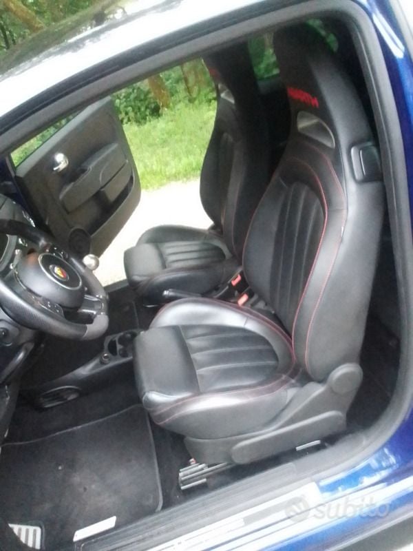 Usata Abarth 595 Turismo 165 CV (121 kW) 2018 Blu Utilitaria