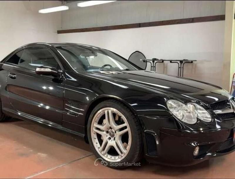 Usata Mercedes SL55 AMG AMG 500 CV (367 kW) 2004 Nero Cabrio