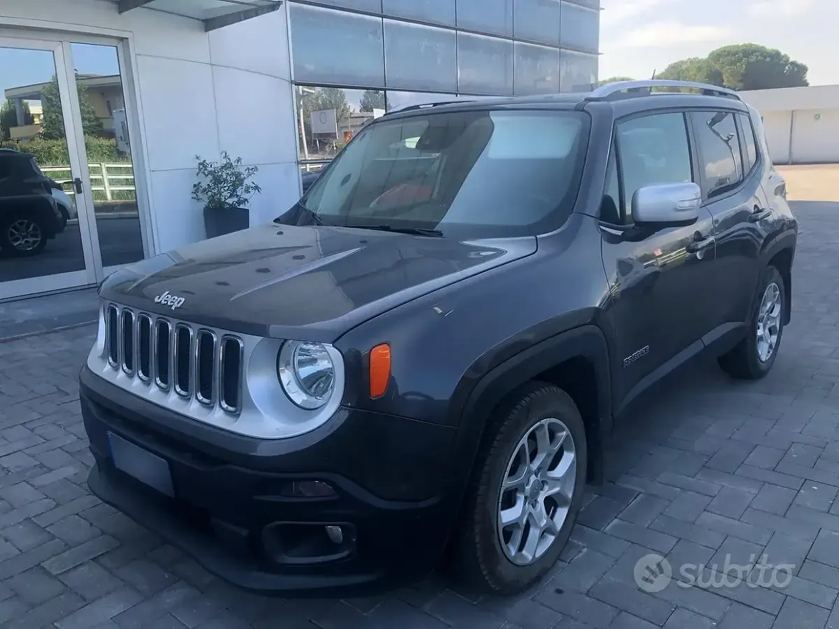 Usata Jeep Renegade Limited 120 CV (88 kW) 2016 Grigio SUV