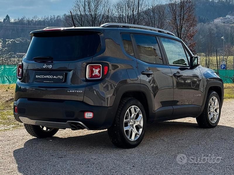 Usata Jeep Renegade Limited 120 CV (88 kW) 2017 Grigio SUV