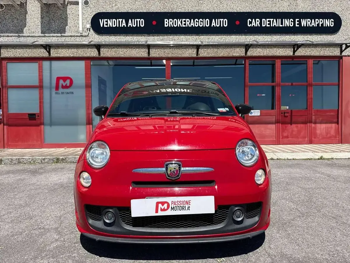 Usata Abarth 595 140 CV (102 kW) 2016 Rosso Utilitaria
