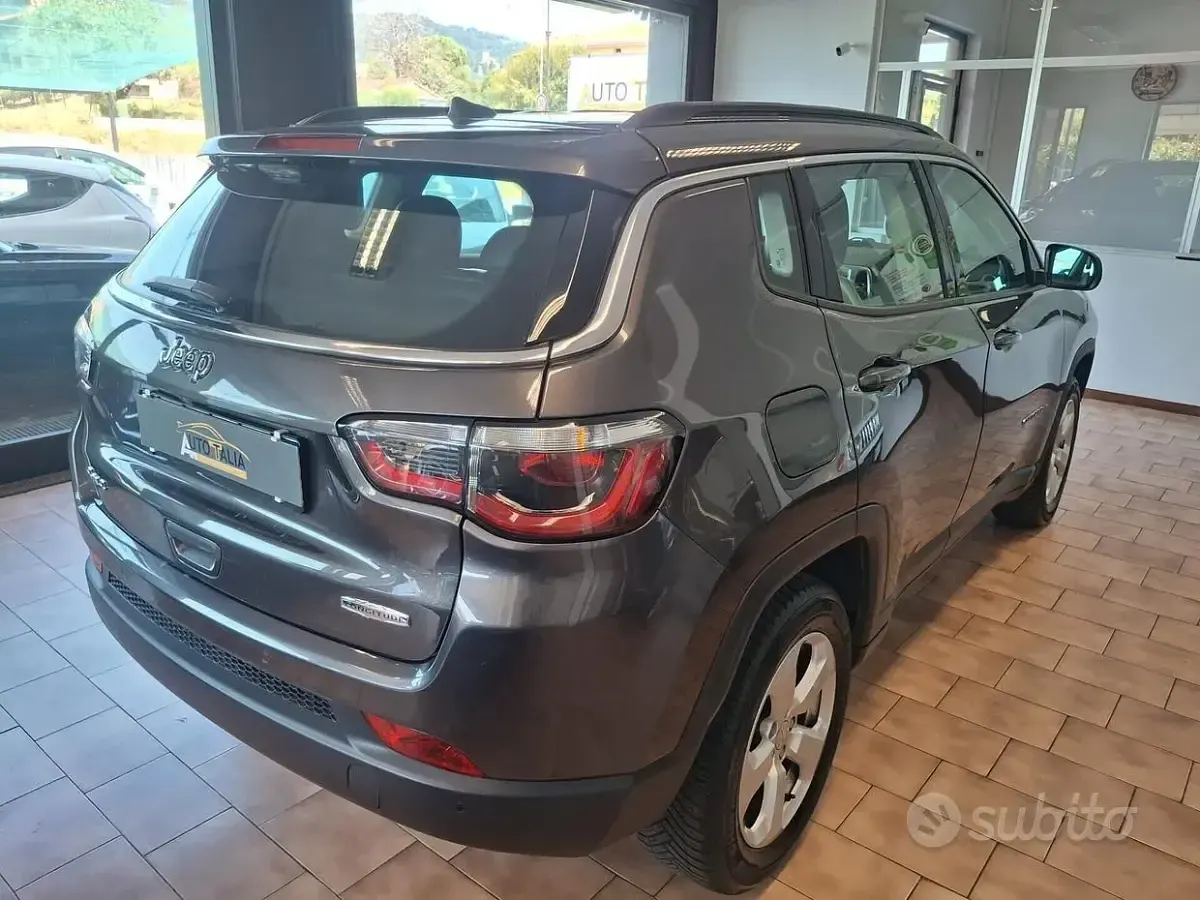 Usata Jeep Compass Longitude 140 CV (102 kW) 2019 Grigio SUV