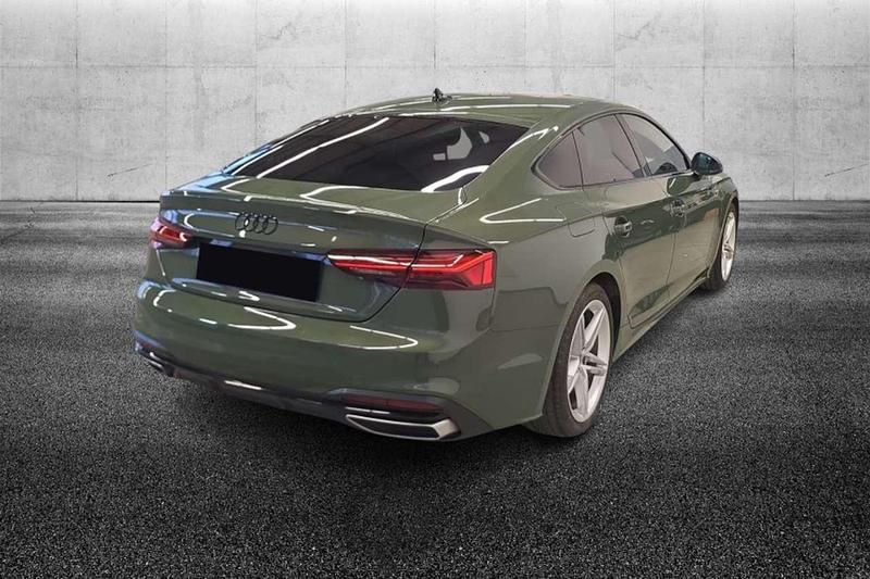 Usata Audi A5 Advanced 163 CV (119 kW) 2022 Verde Coupé