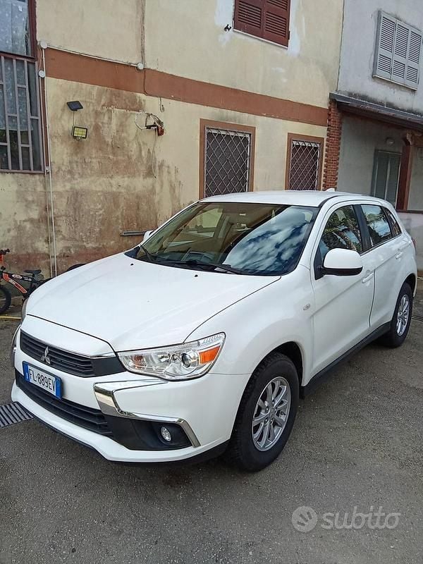 Usata Mitsubishi ASX Intense 114 CV (83 kW) 2017 Bianco SUV