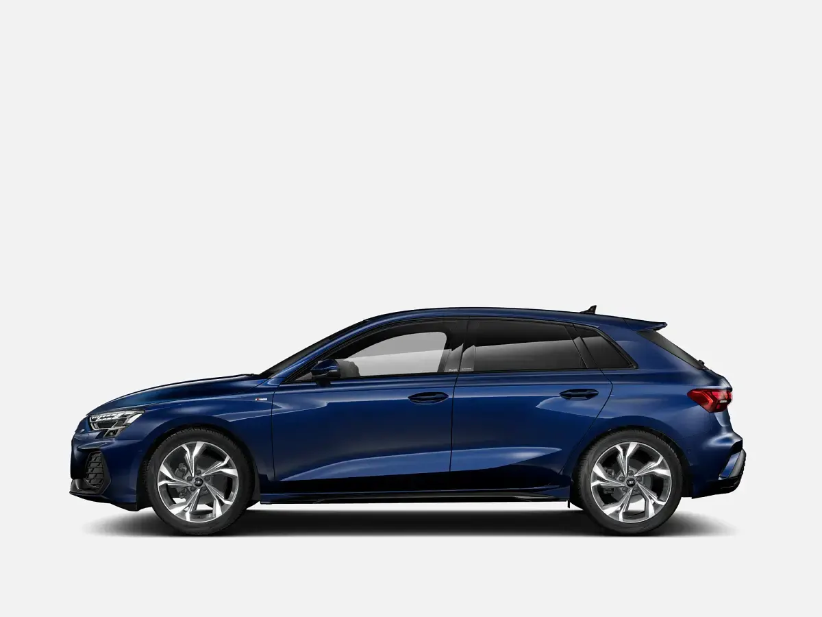 Nuova Audi A3 S-Line 150 CV (110 kW) 2026 Blu navarra metallizzato