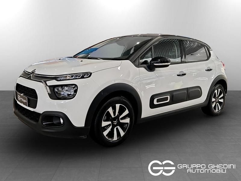 Usata Citroën C3 PureTech 83 CV (61 kW) 2023 Polar white con tetto onyx black  pastello Utilitaria