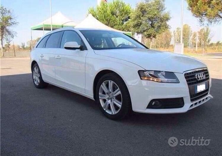 Usata Audi A4 Comfort 143 CV (105 kW) 2009 Bianco Berlina