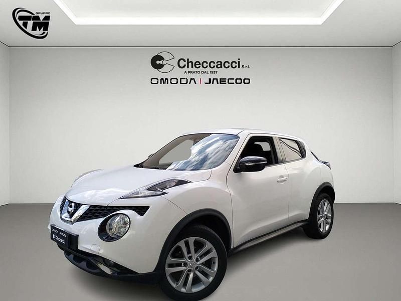 Bianco Usata 2016 Nissan Juke Tekna SUV | 9999 € (Buon prezzo) - Immagine 1/4