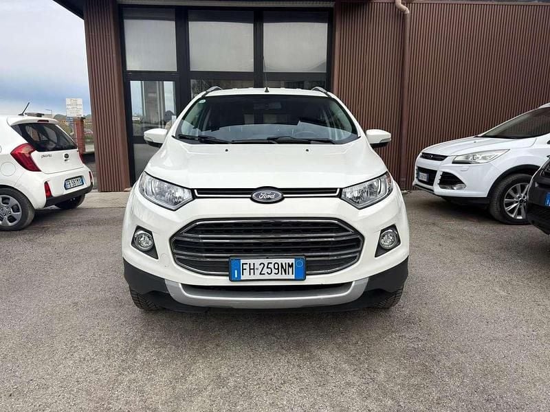 Usata Ford Ecosport Titanium 95 CV (69 kW) 2017 Bianco SUV