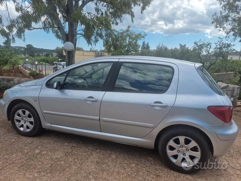 Usata Peugeot 307 90 CV (66 kW) 2004 Grigio Utilitaria