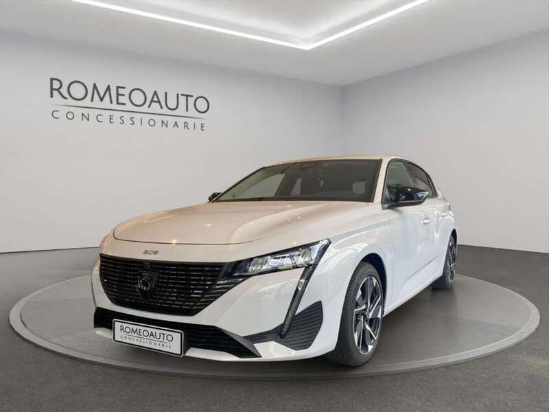 Bianco okenite Nuova 2025 Peugeot 308 Allure Tre volumi | 28.900 € (Buon prezzo) - Immagine 1/4