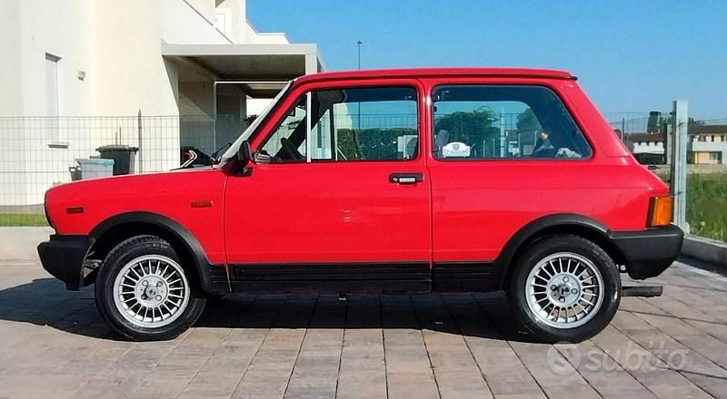 Usata Autobianchi A112 1983 Rosso Utilitaria