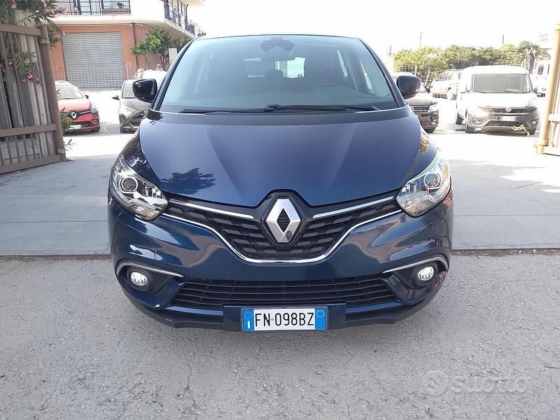 Usata Renault Scénic IV Intens 110 CV (80 kW) 2018 Blu Monovolume