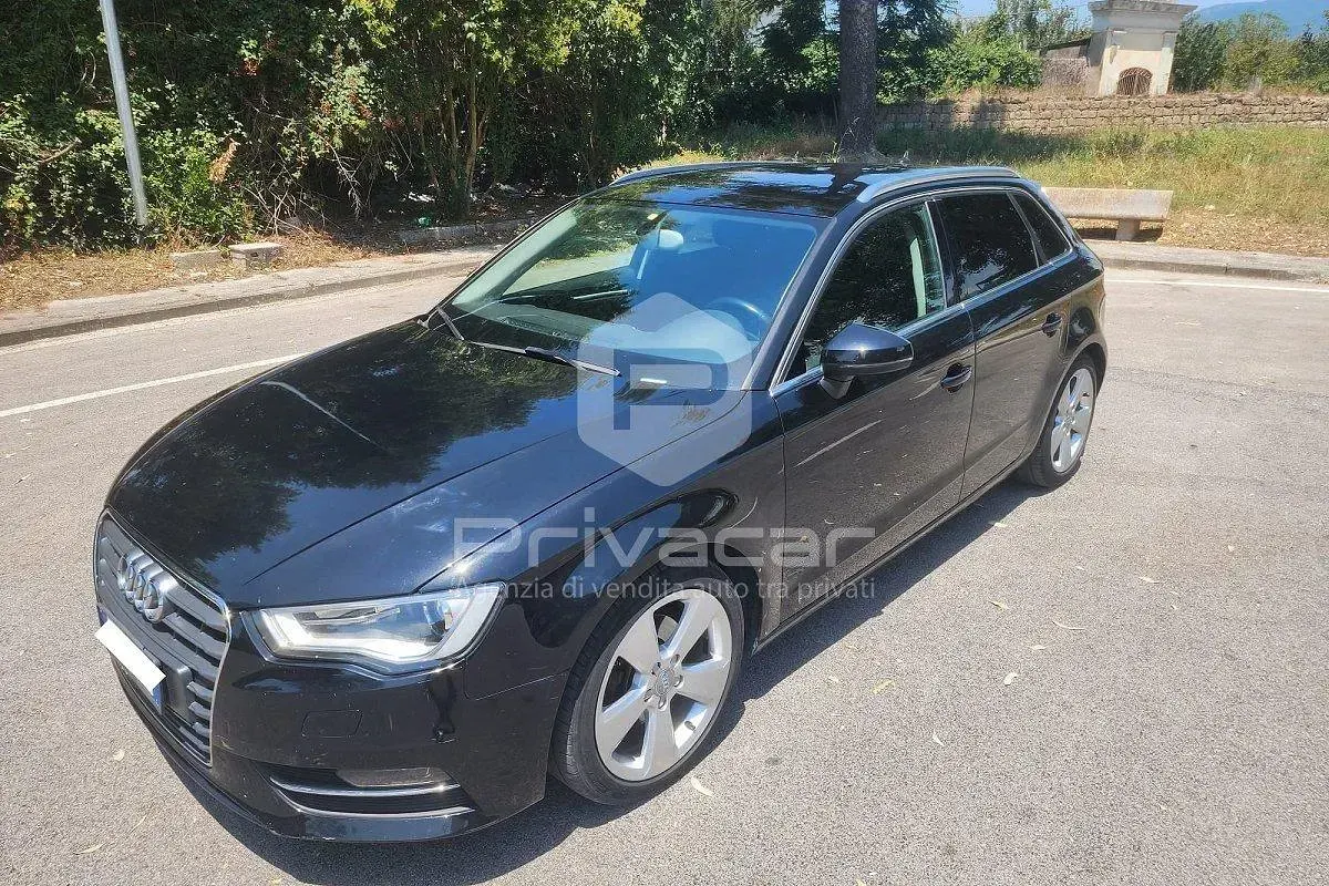 Usata Audi A3 Young 104 CV (76 kW) 2014 Nero Berlina