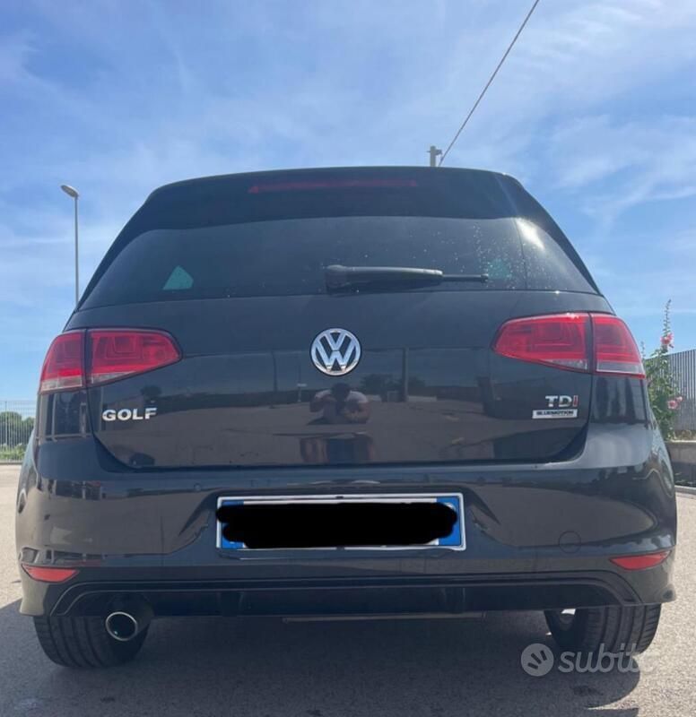 Usata VW Golf VII 105 CV (77 kW) 2016 Grigio Berlina