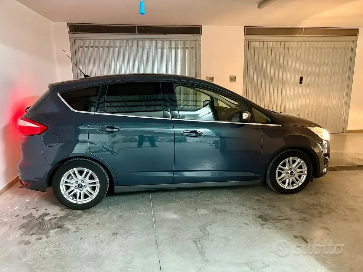 Usata Ford C-MAX 105 CV (77 kW) 2014 Blu Monovolume