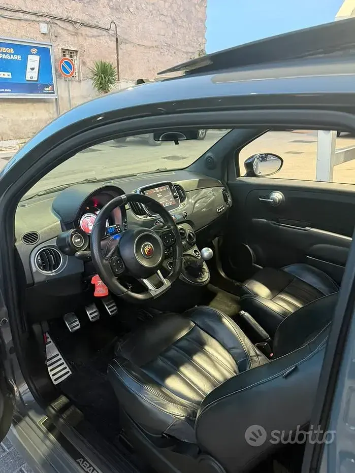 Usata Abarth 595 145 CV (106 kW) 2018 Grigio Berlina