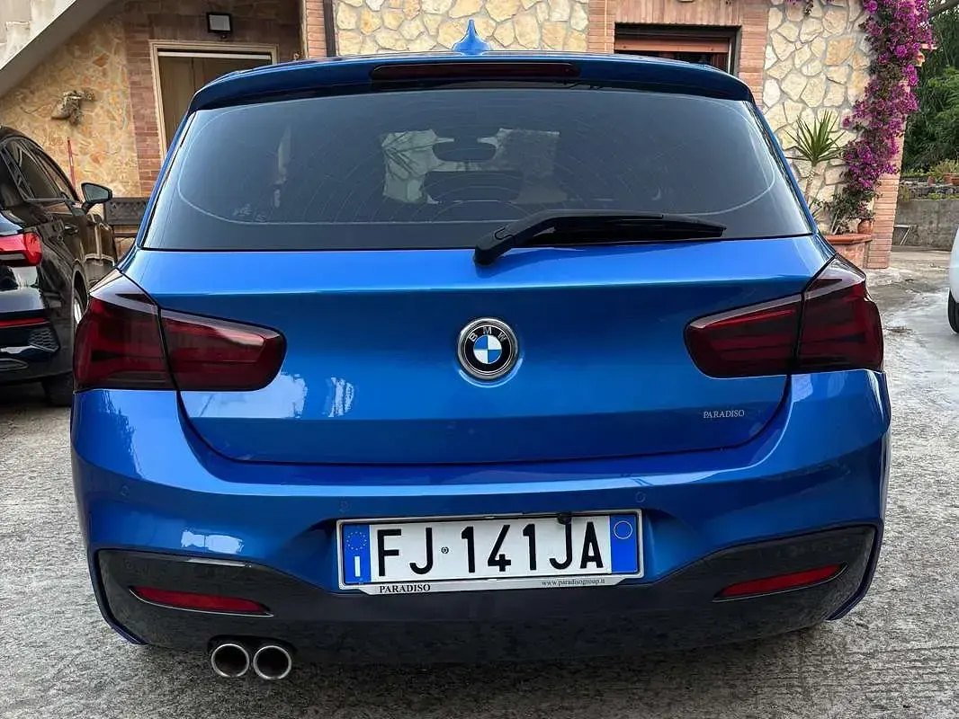 Usata BMW 120 M Sport 190 CV (139 kW) 2017 Blu/azzurro Coupé