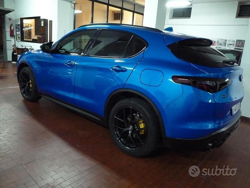 Usata Alfa Romeo Stelvio Executive 190 CV (139 kW) 2019 Blu SUV