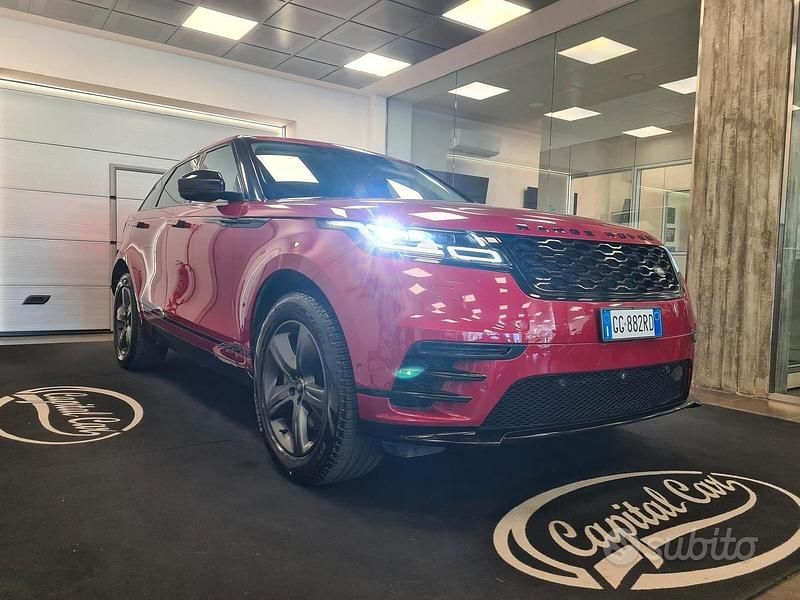 Usata Land Rover Range Rover Velar R-Dynamic 204 CV (150 kW) 2021 Rosso SUV