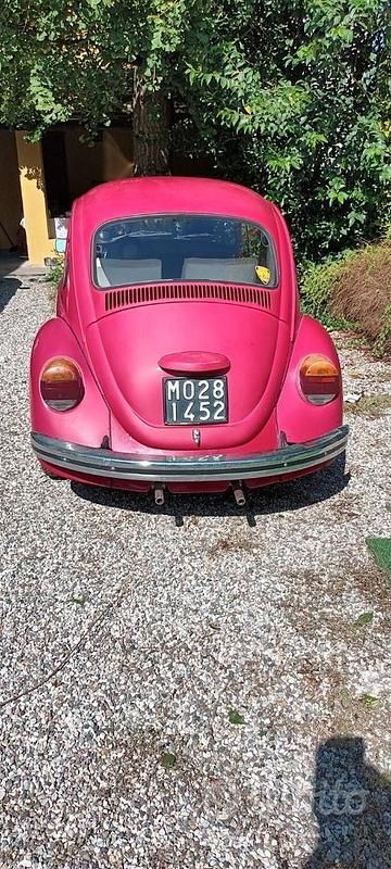 Usata VW Beetle 1970 Rosso Utilitaria