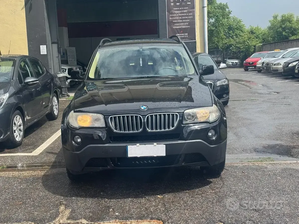 Usata BMW X3 150 CV (110 kW) 2007 Nero SUV