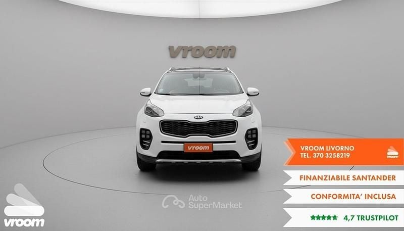 Usata Kia Sportage GT-Line 185 CV (136 kW) 2016 Bianco SUV
