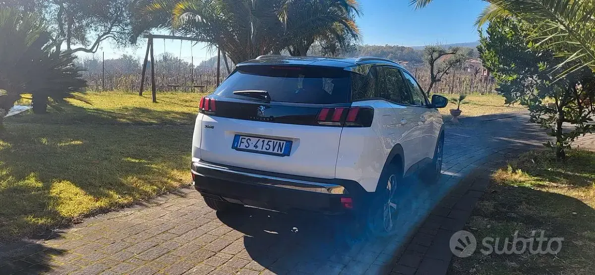 Usata Peugeot 3008 131 CV (96 kW) 2018 Bianco SUV