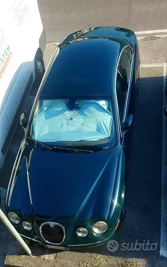 Usata Jaguar S-Type S 207 CV (152 kW) 2004 Verde Berlina