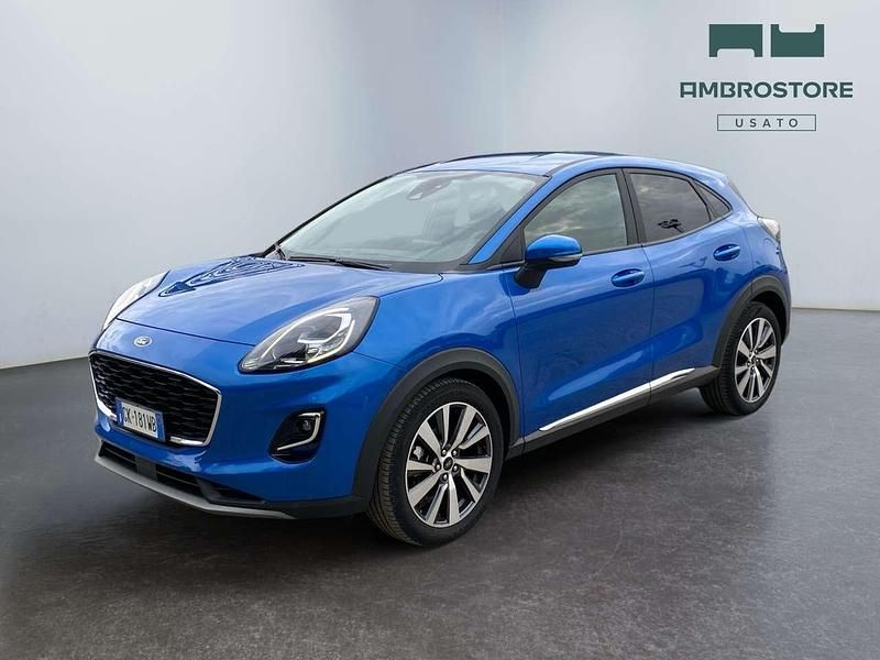 Usata Ford Puma Titanium X 125 CV (91 kW) 2022 Desert island blue SUV