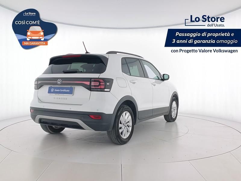 Usata VW T-Cross Style 95 CV (69 kW) 2023 Bianco SUV