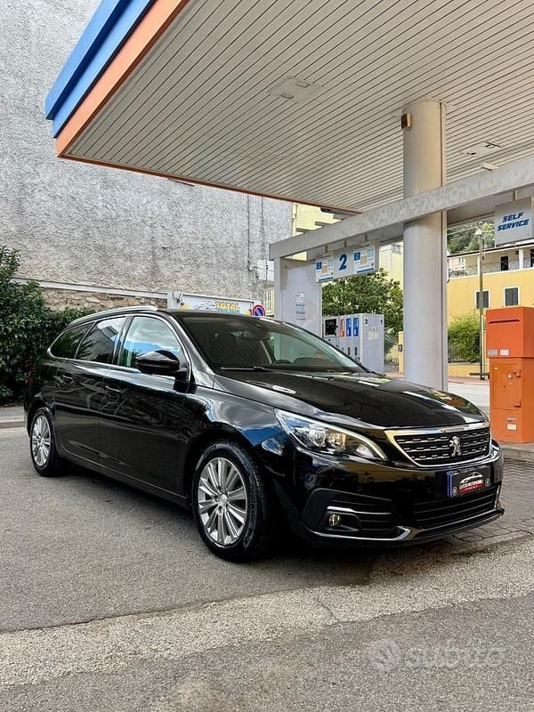 Blu Usata 2021 Peugeot 308 SW Allure Station wagon | 11.690 € (Ottimo prezzo) - Immagine 1/4