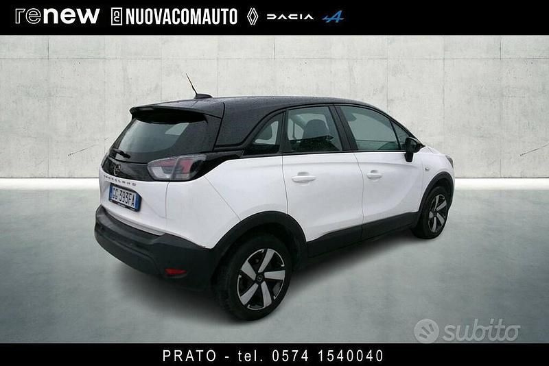 Usata Opel Crossland X Edition 110 CV (80 kW) 2021 Bianco SUV