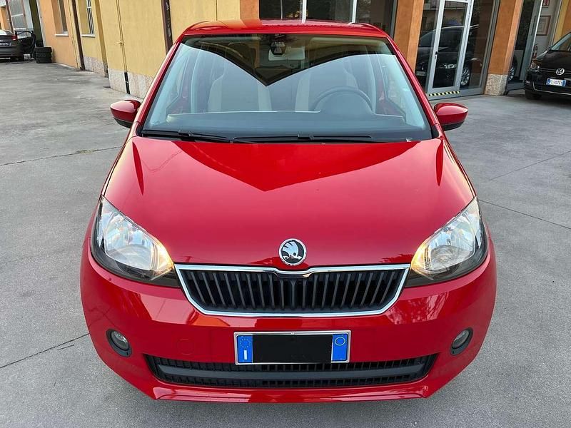 Usata Skoda Citigo G-TEC Style 68 CV (50 kW) 2013 Rosso Utilitaria