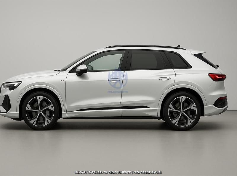 Usata Audi Q6 e-tron S-Line 185 kW (252 CV) 2025 Bianco SUV