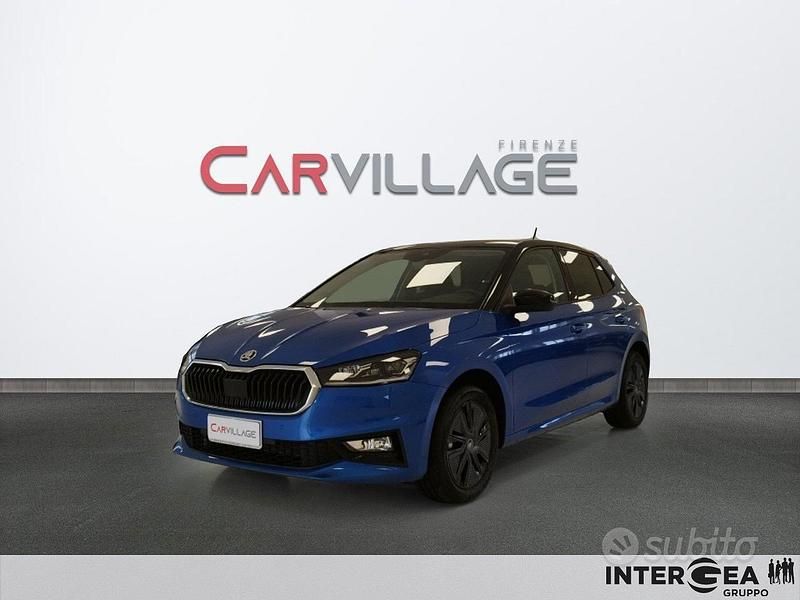 Nuova Skoda Fabia 80 CV (58 kW) 2025 Blu Berlina