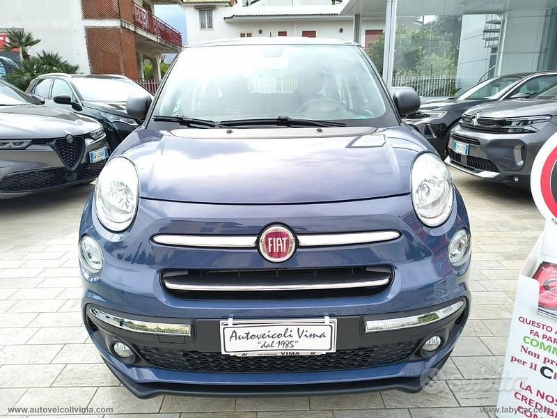 Usata Fiat 500L Business 95 CV (69 kW) 2019 Blu/azzurro Monovolume