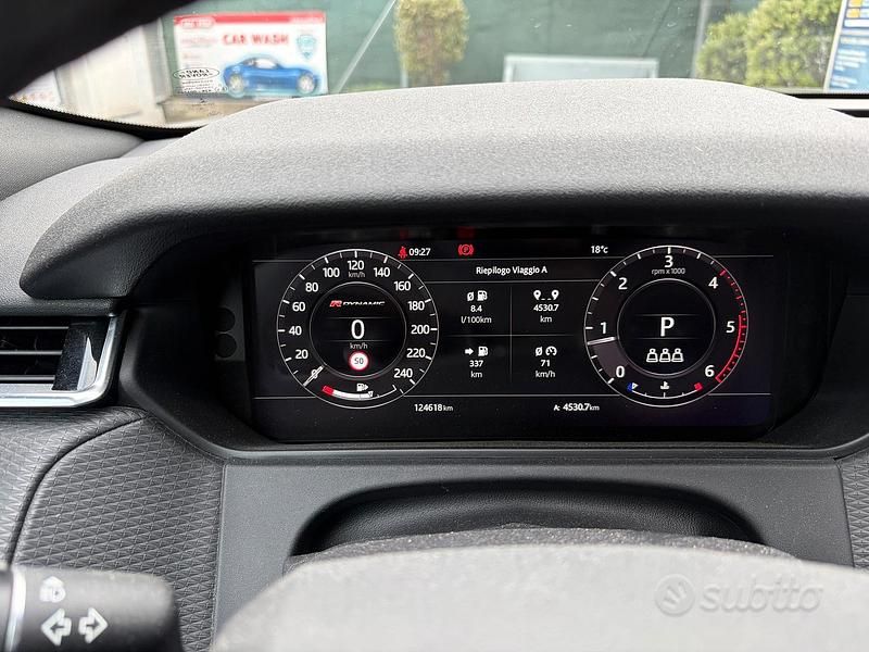 Usata Land Rover Range Rover Velar HSE Dynamic 241 CV (177 kW) 2019 Nero SUV