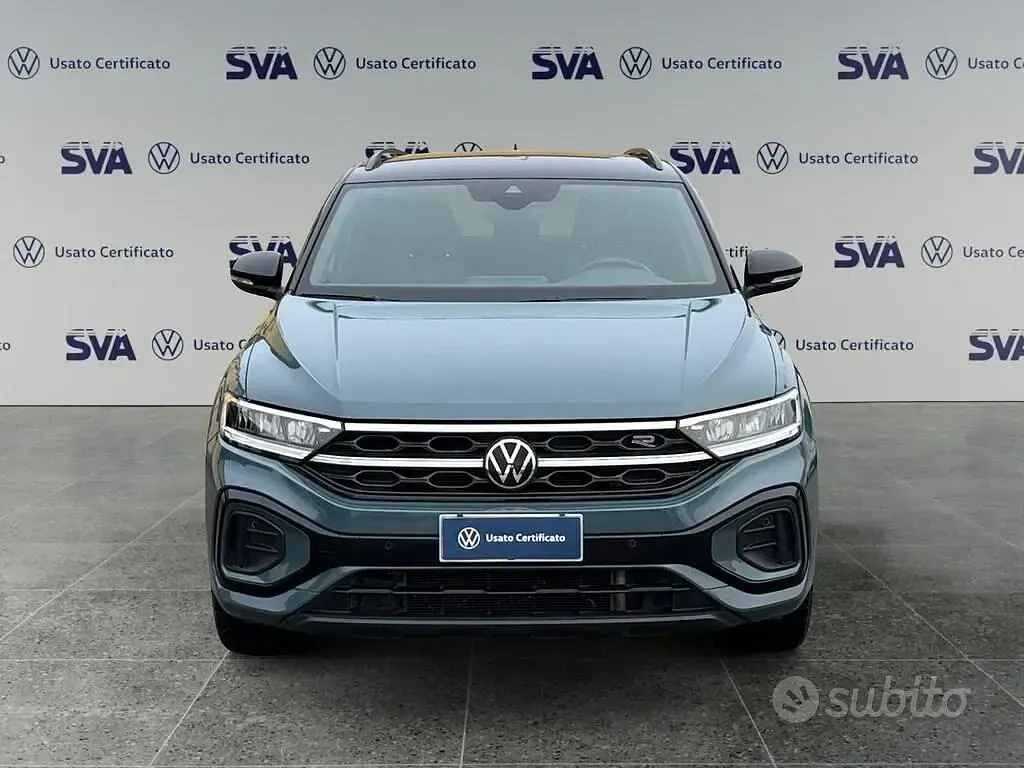 Usata VW T-Roc R-line 150 CV (110 kW) 2022 Blu SUV