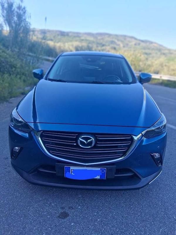 Usata Mazda CX-3 Exceed 116 CV (85 kW) 2018 Blu/azzurro SUV