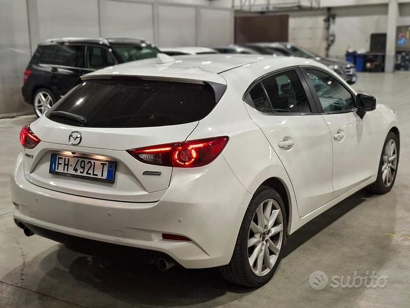 Usata Mazda 3 2017 Bianco Utilitaria