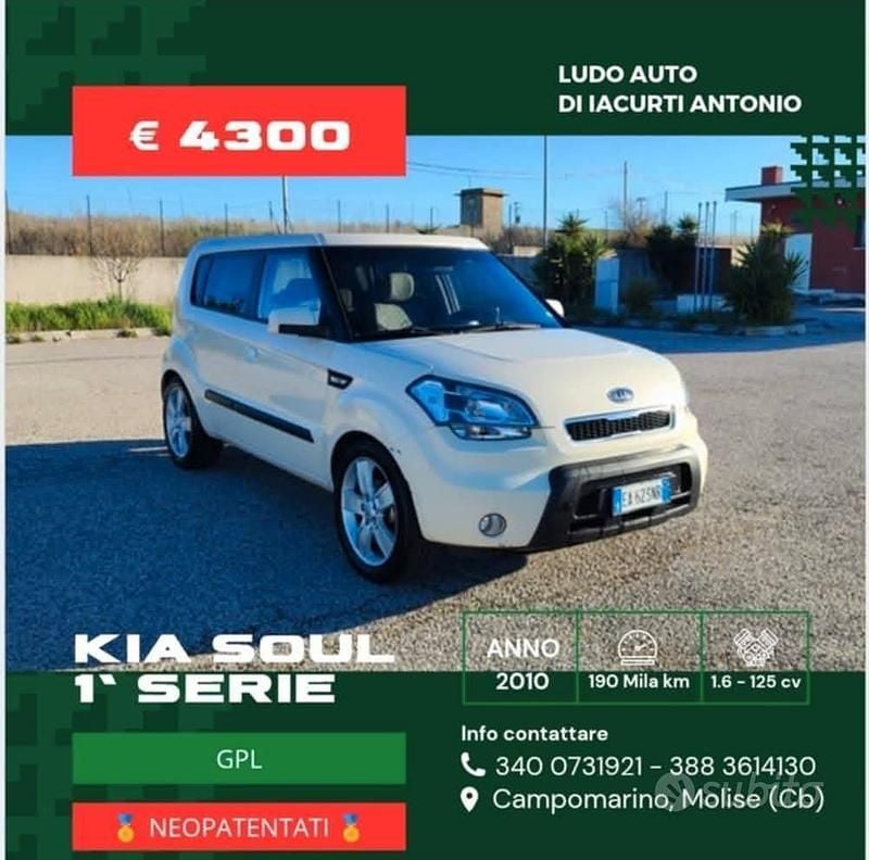Usata Kia Soul 2009 Bianco SUV